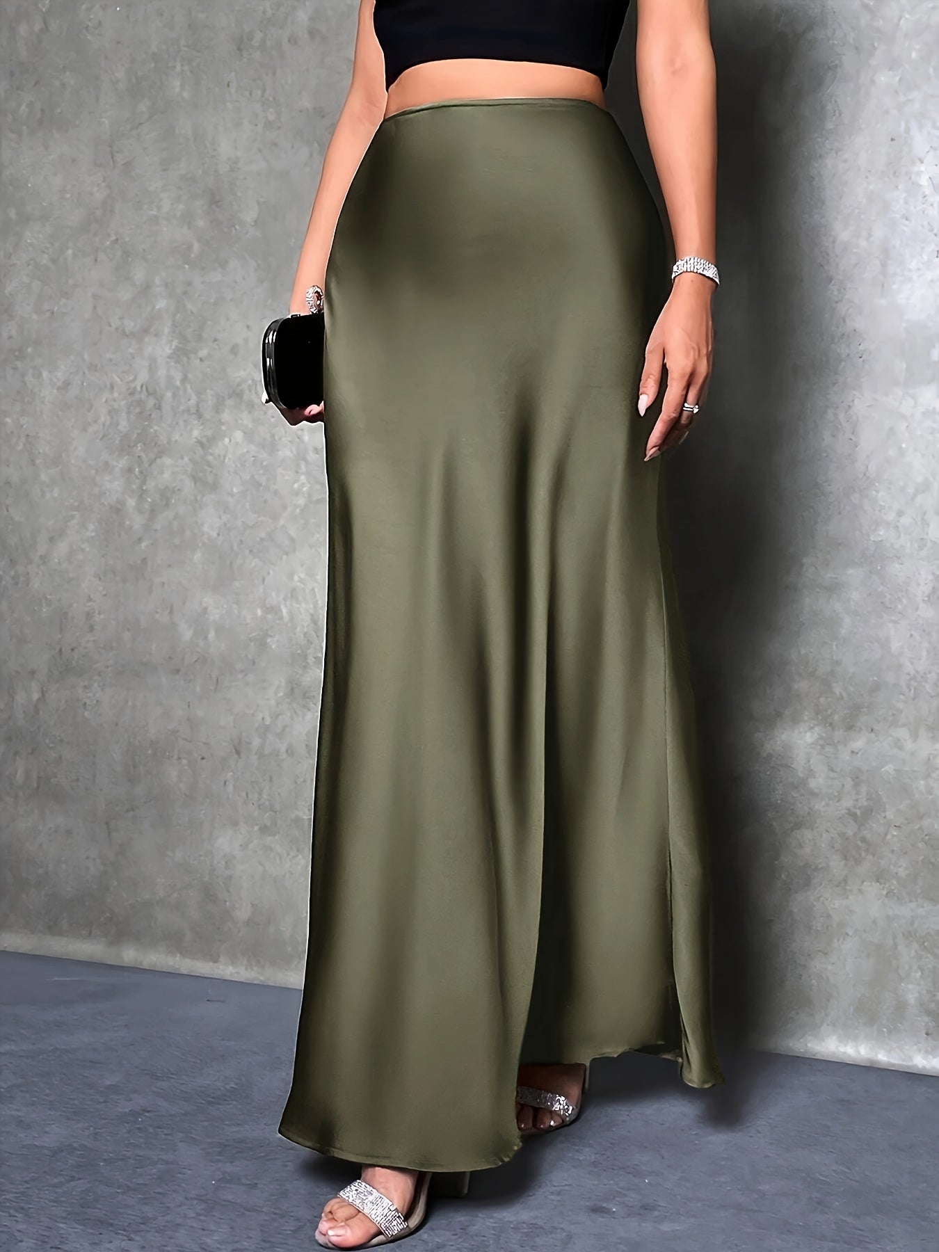 Jupe longue élégante pour femme pour soirée et occasions festives – style fluide