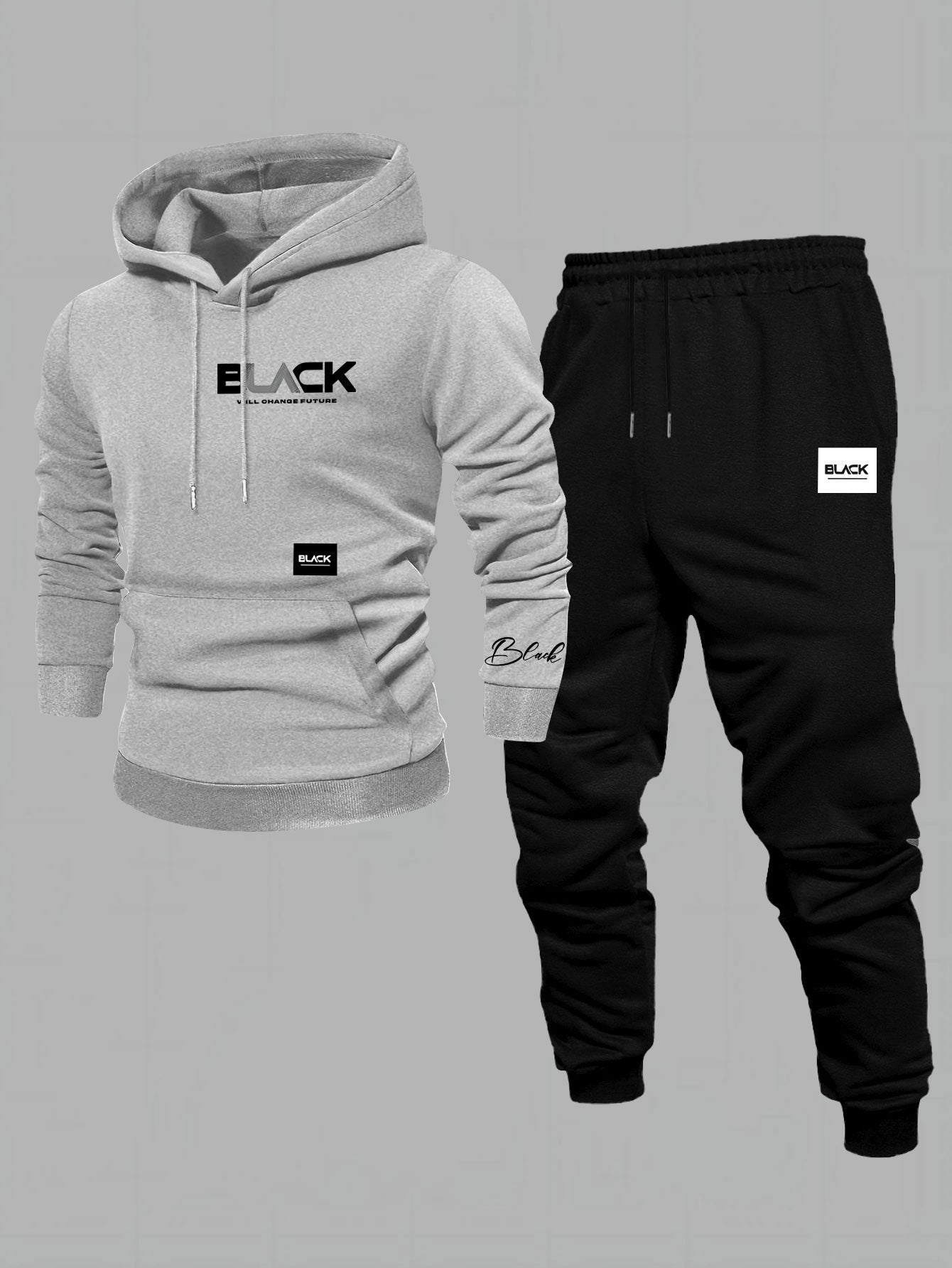 Chándal unisex con sudadera con capucha y pantalón de chándal, varios colores