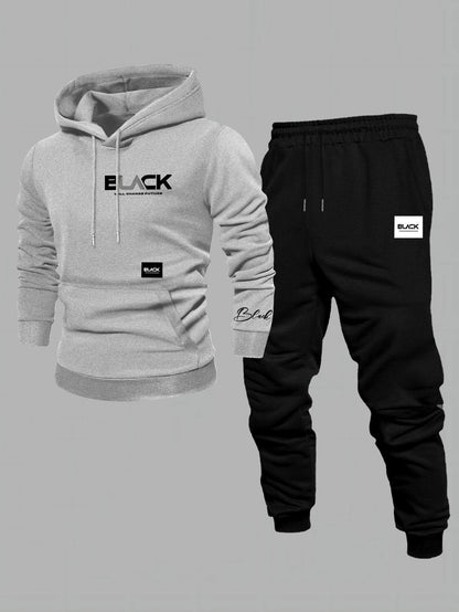 Chándal unisex con sudadera con capucha y pantalón de chándal, varios colores