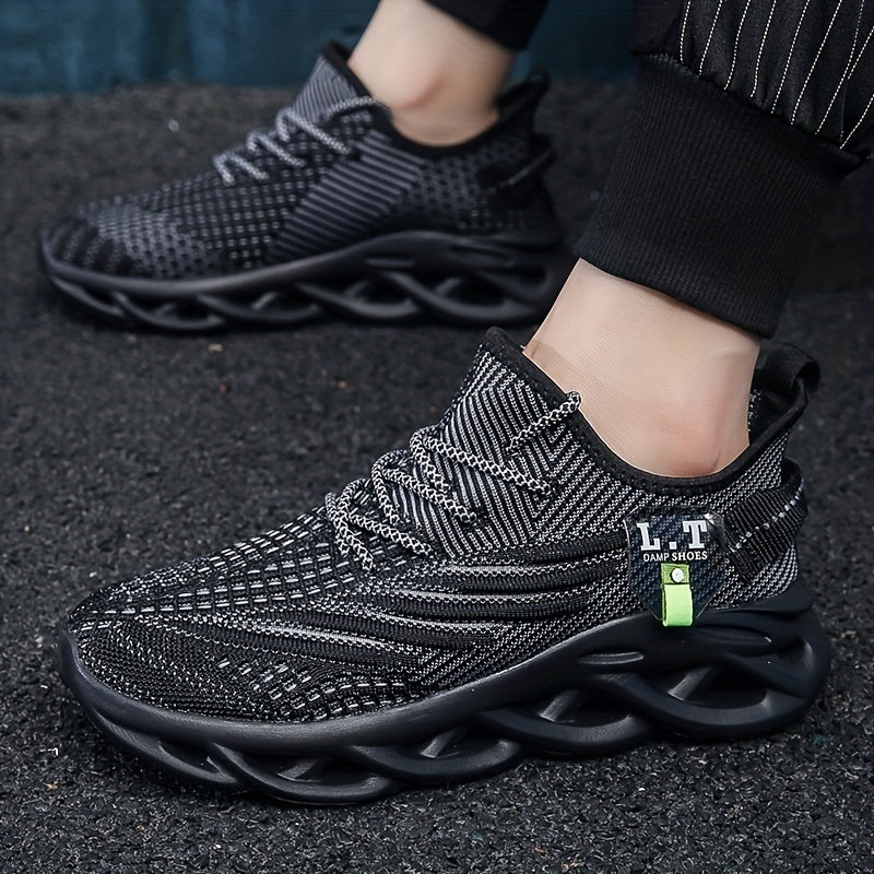 Herresneakers Sportssko med Moderne Design og Stødabsorbering – Hverdag & Fitness