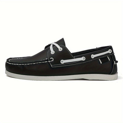 Męskie mokasyny żeglarskie na co dzień i do pracy – klasyczne mokasynowe mokasyny typu slip-on