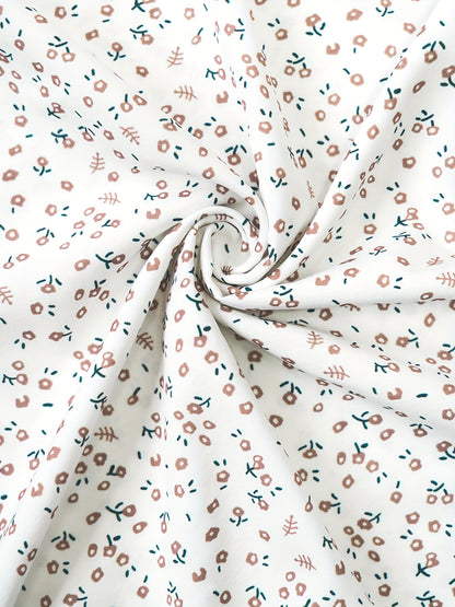Top corto elegante senza maniche da donna con collo alto e gonna a fiori – Perfetto per primavera ed estate