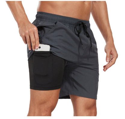 Herrebadeshorts med inderlomme – Sportslige badeshorts til strand og fritid