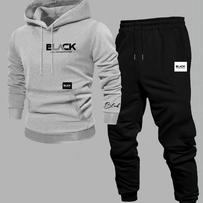 Chándal unisex con sudadera con capucha y pantalón de chándal, varios colores