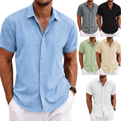 Joe – T-shirt homme décontracté uni