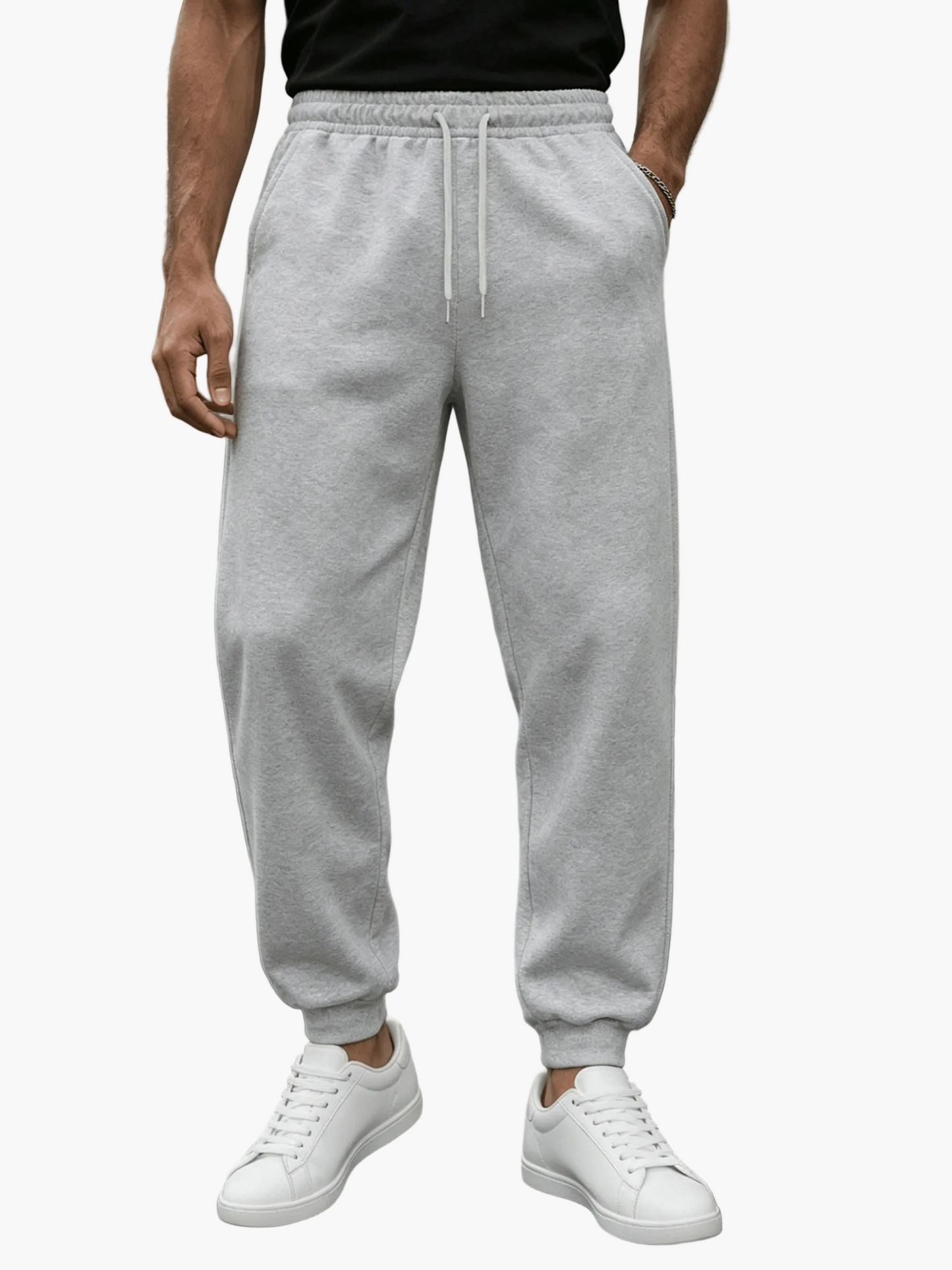 Męskie spodnie dresowe sportowe komfortowe moda casual regular fit