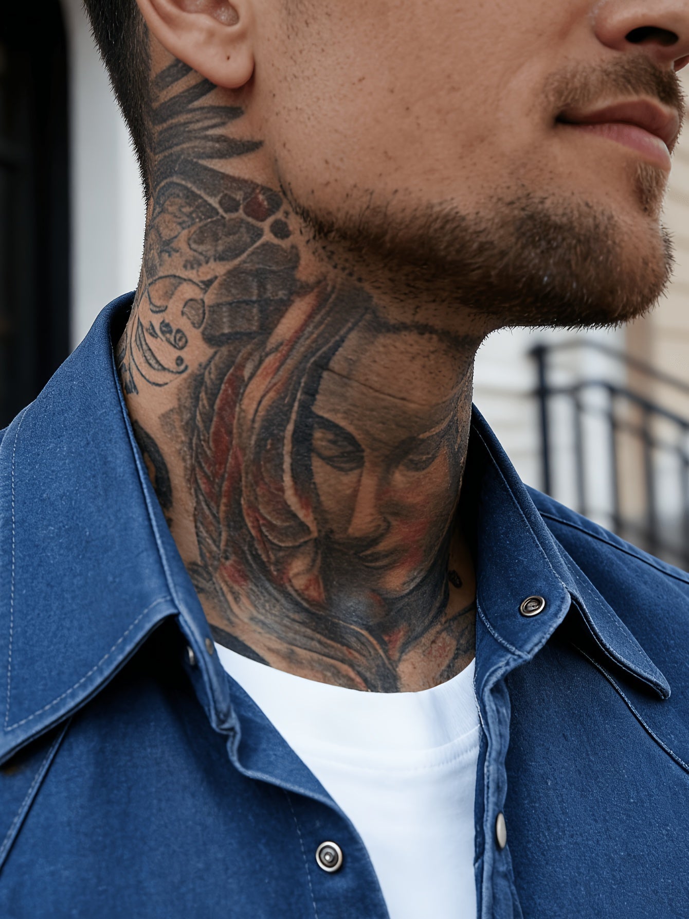 Herren Jeanshemd im Western-Stil – Lässiger Alltagslook, Perfekt für Freizeit und Streetwear