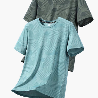 Herren Funktionsshirt Kurzarm – Atmungsaktiv & Lässig für Freizeit und Sport