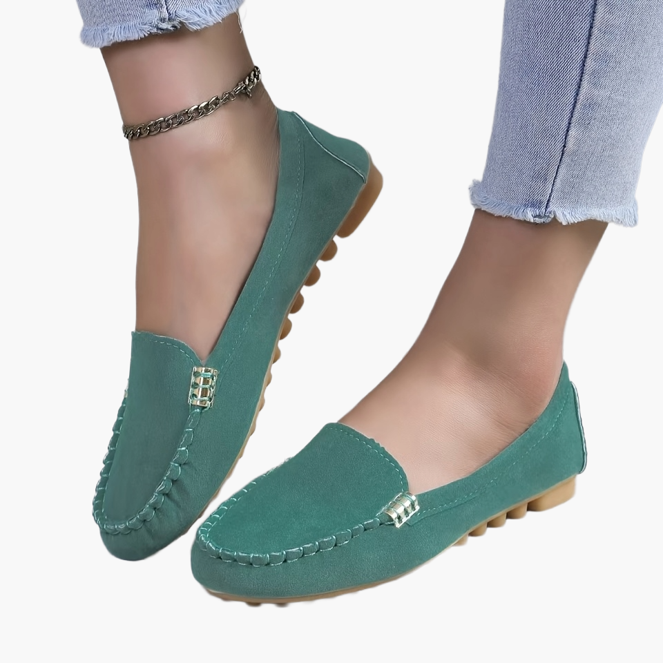 Damen Mokassin Loafer – Bequeme Freizeitschuhe für Alltag und Büro
