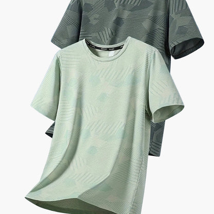 Herren Funktionsshirt Kurzarm – Atmungsaktiv & Lässig für Freizeit und Sport