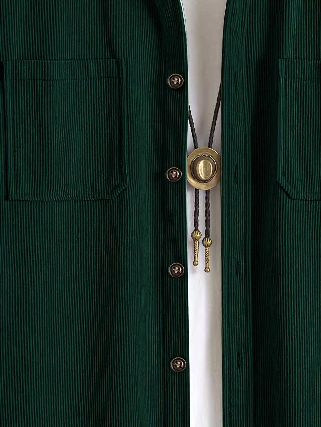 Bryce | Overshirt met lange mouwen, zakken en knopen voor heren