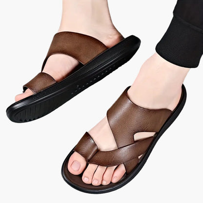 Sandali da uomo comodi per tutti i giorni e il tempo libero – Antiscivolo e confortevoli, scarpe estive aperte