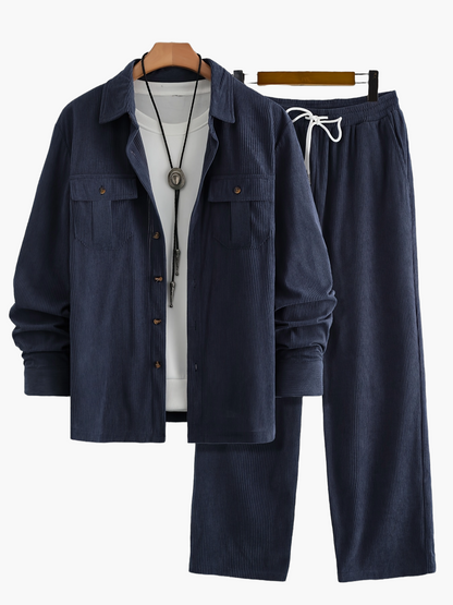 Herre Fritidsdragt Sæt – Moderne, casual outfit til hverdag & fritid
