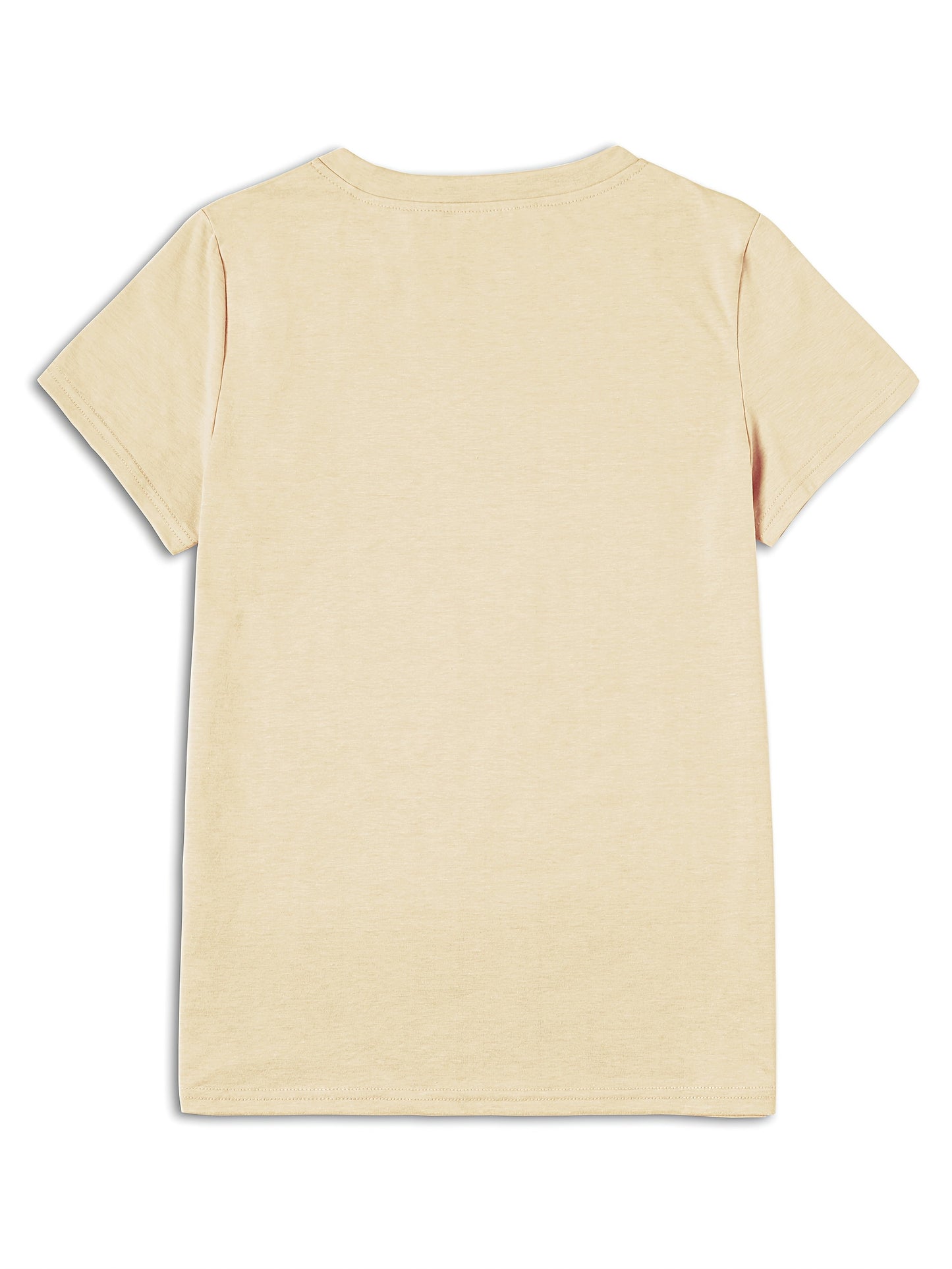Dam T-shirt med blomsterkonst – Casual stil för vår och sommar