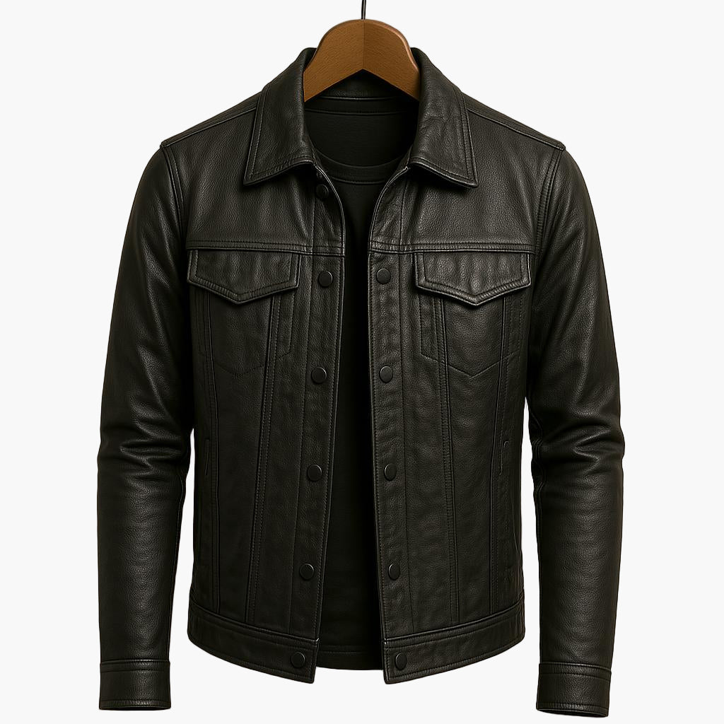 Veste style moto homme – Design moderne pour le quotidien et les loisirs
