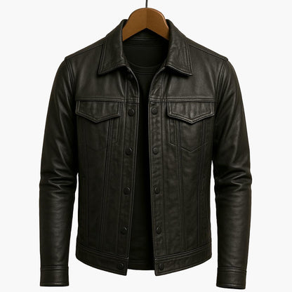 Veste style moto homme – Design moderne pour le quotidien et les loisirs