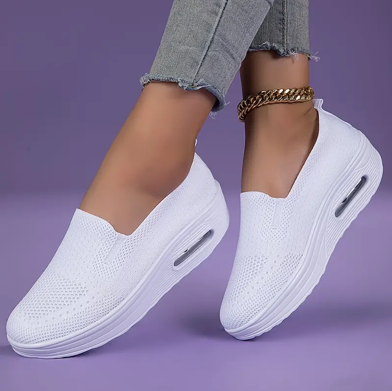Damen Komfort-Slipper für Alltag und Beruf – Orthopädische, atmungsaktive Freizeitschuhe