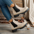 Mehetabel | Chelsea boots voor dames met profielzool
