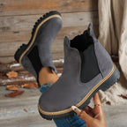 Mehetabel | Chelsea boots voor dames met profielzool