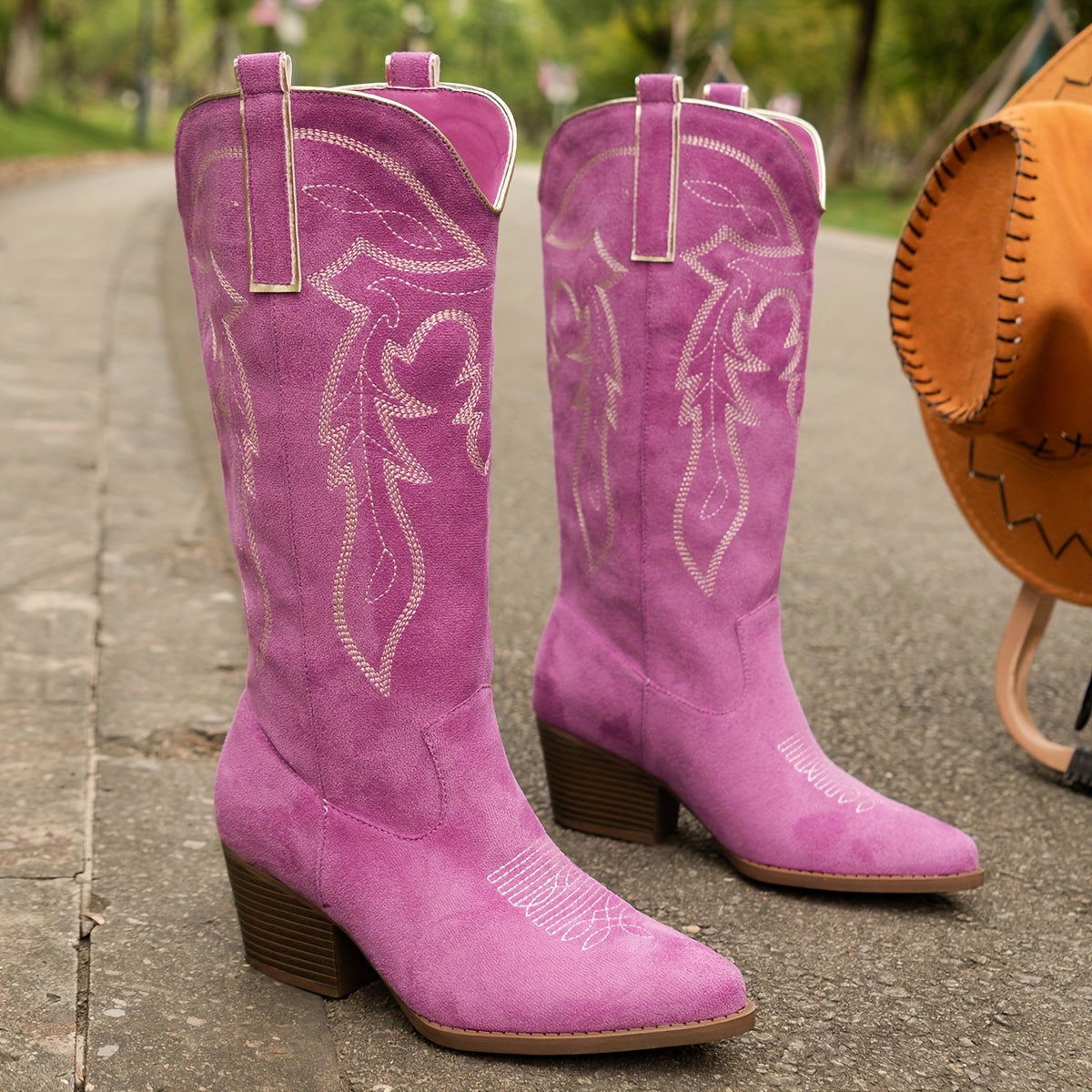 Blythe | Westernlaarzen voor dames met wijde kuit