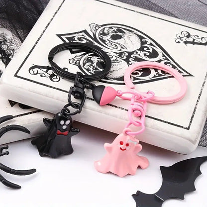 Set Portachiavi Halloween – Fantasmi Divertenti per Coppie, Amici e Decorazioni