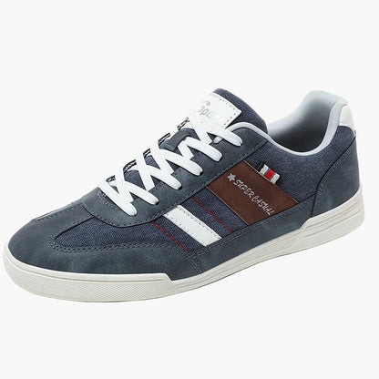 Męskie sneakersy w stylu vintage, super casual na co dzień i czas wolny
