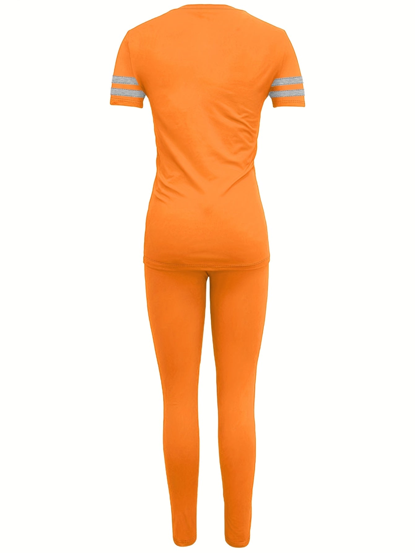 Set casual sportivo da donna – Completo con T-shirt e leggings per tutti i giorni e il tempo libero