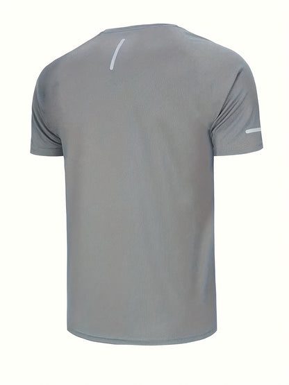 Herr Sport T-shirt kortärmad regular fit för träning och utomhusaktiviteter