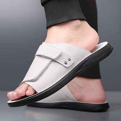 Mules confortables pour hommes pour les loisirs et le quotidien – Claquettes réglables au design moderne