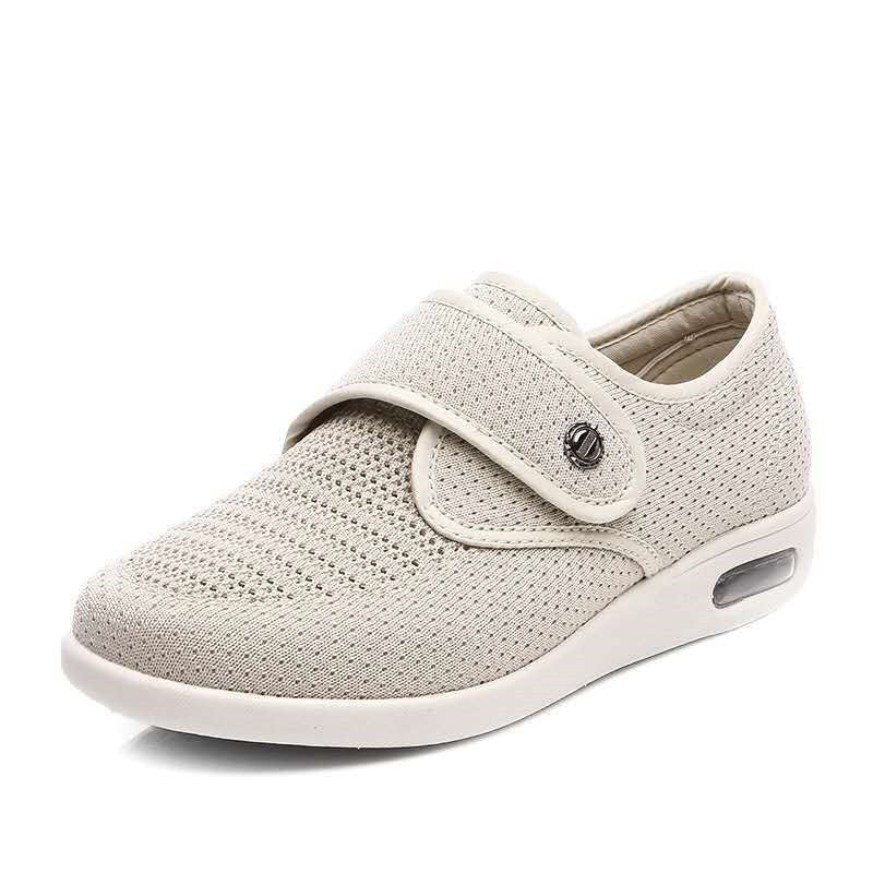 Damskie wygodne sneakersy na rzep – Oddychające buty do chodzenia na co dzień i na spacery