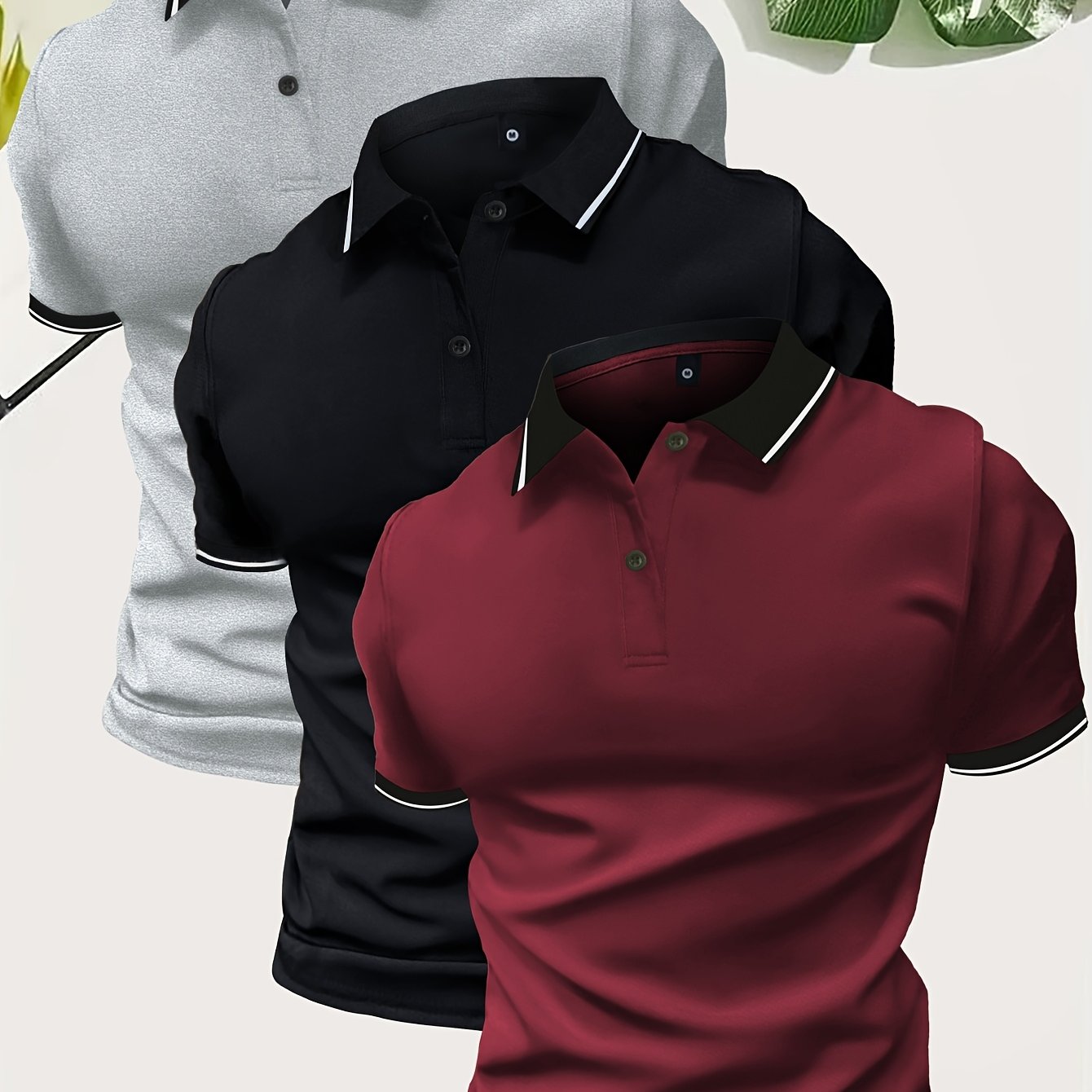 Męska koszulka polo w nowoczesnym stylu casual – idealna na czas wolny i na co dzień