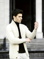 Donovan | Vest voor heren met lange mouwen en knopen