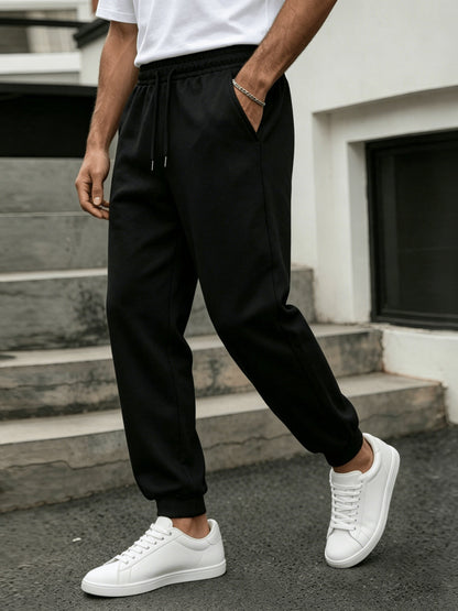 Męskie spodnie dresowe sportowe komfortowe moda casual regular fit