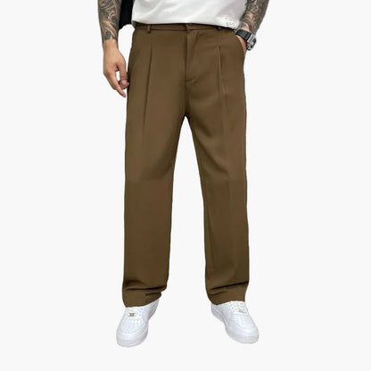 Pantaloni wide-leg da uomo – Pantaloni da completo moderni in stile street per tutti i giorni e tempo libero
