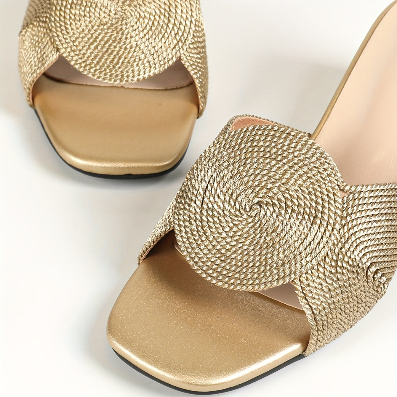 Damen Elegante Blockabsatz Sandalen mit Slip-On Komfort für Sommer und Alltag
