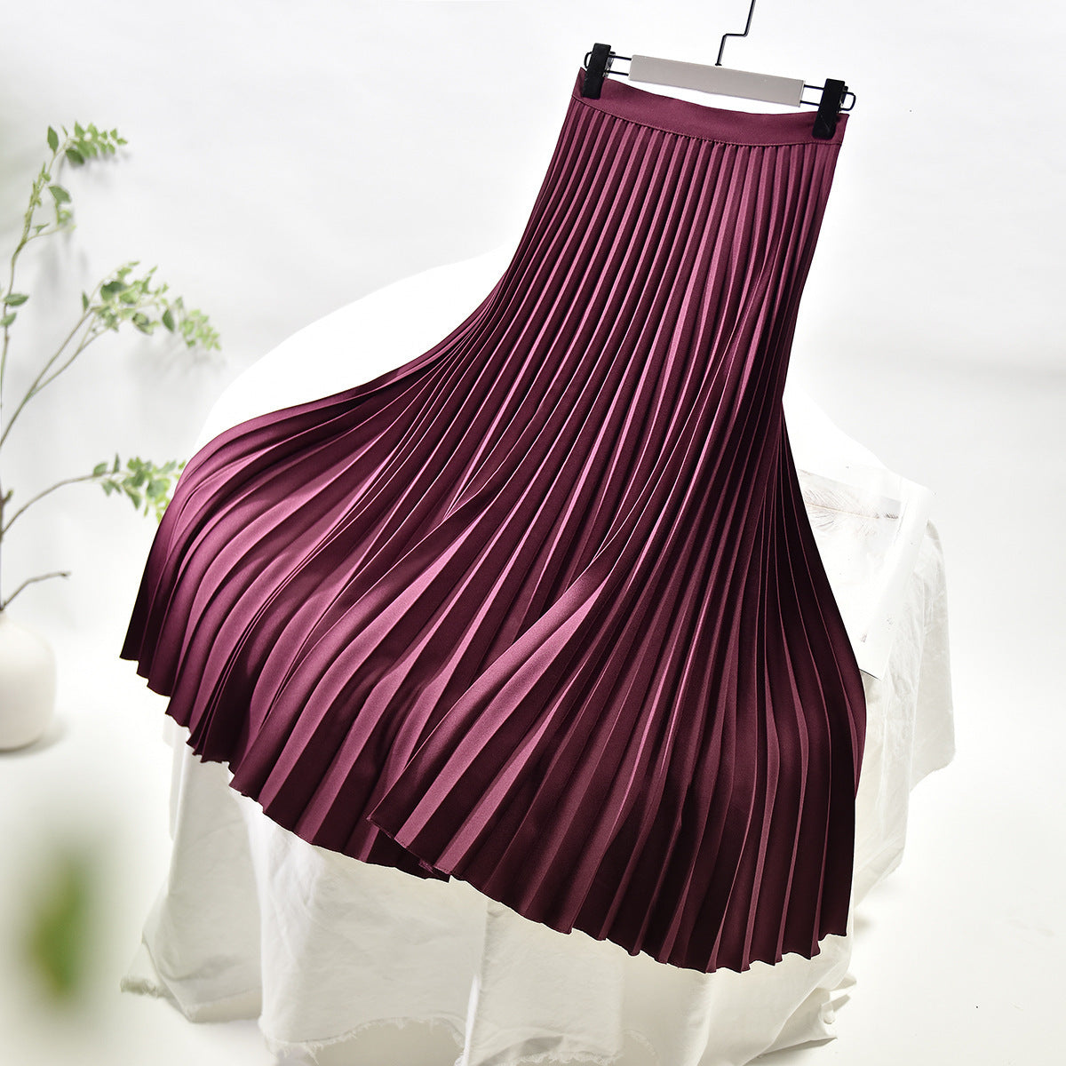 Sarah – Gonna plissettata aderente a vita alta per donna