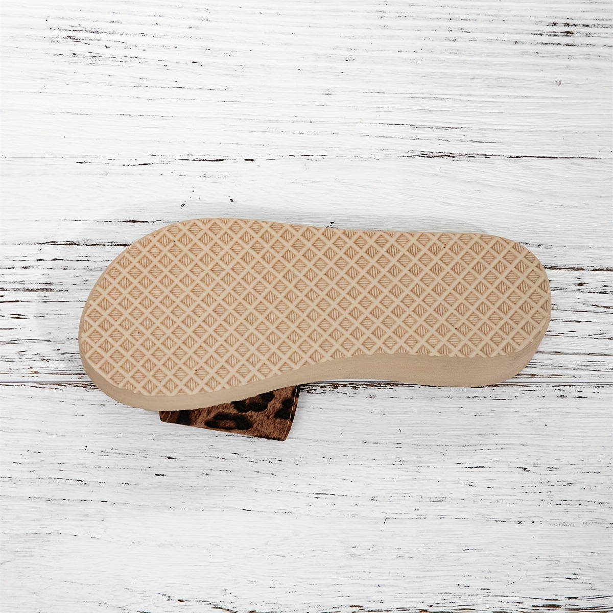 Sandalias plataforma para mujer con estampado de leopardo – Sandalias de verano a la moda para tiempo libre y vacaciones