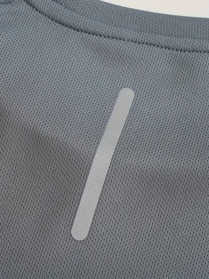 Herr Sport T-shirt kortärmad regular fit för träning och utomhusaktiviteter