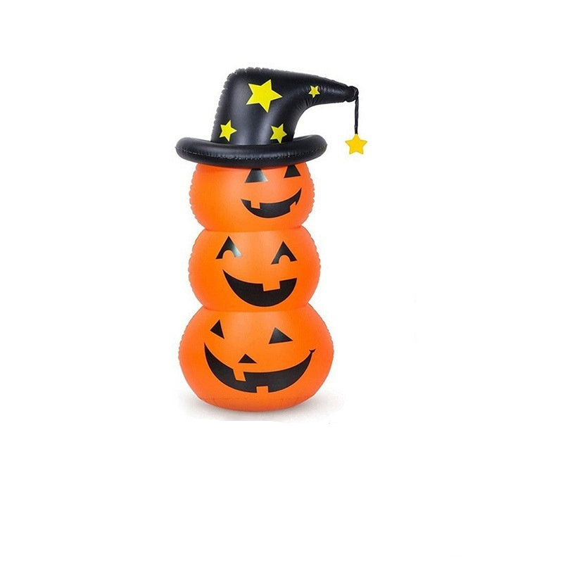 Décorations gonflables Halloween pour fête et jardin – Figurines amusantes et effrayantes pour fête Halloween