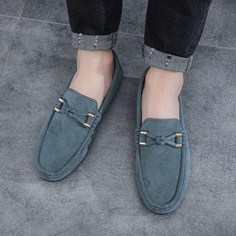Męskie mokasyny wsuwane, buty casual na co dzień i do biura