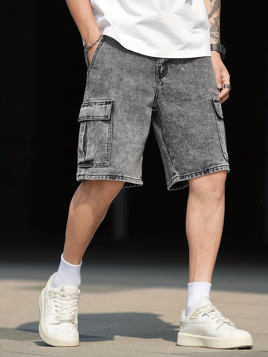 Heren cargo-short in een casual streetstyle voor dagelijks gebruik en vrije tijd