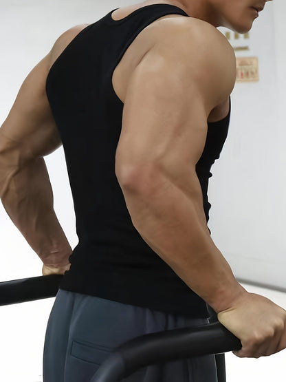Débardeur homme style musculation – Sport & loisirs, ajusté