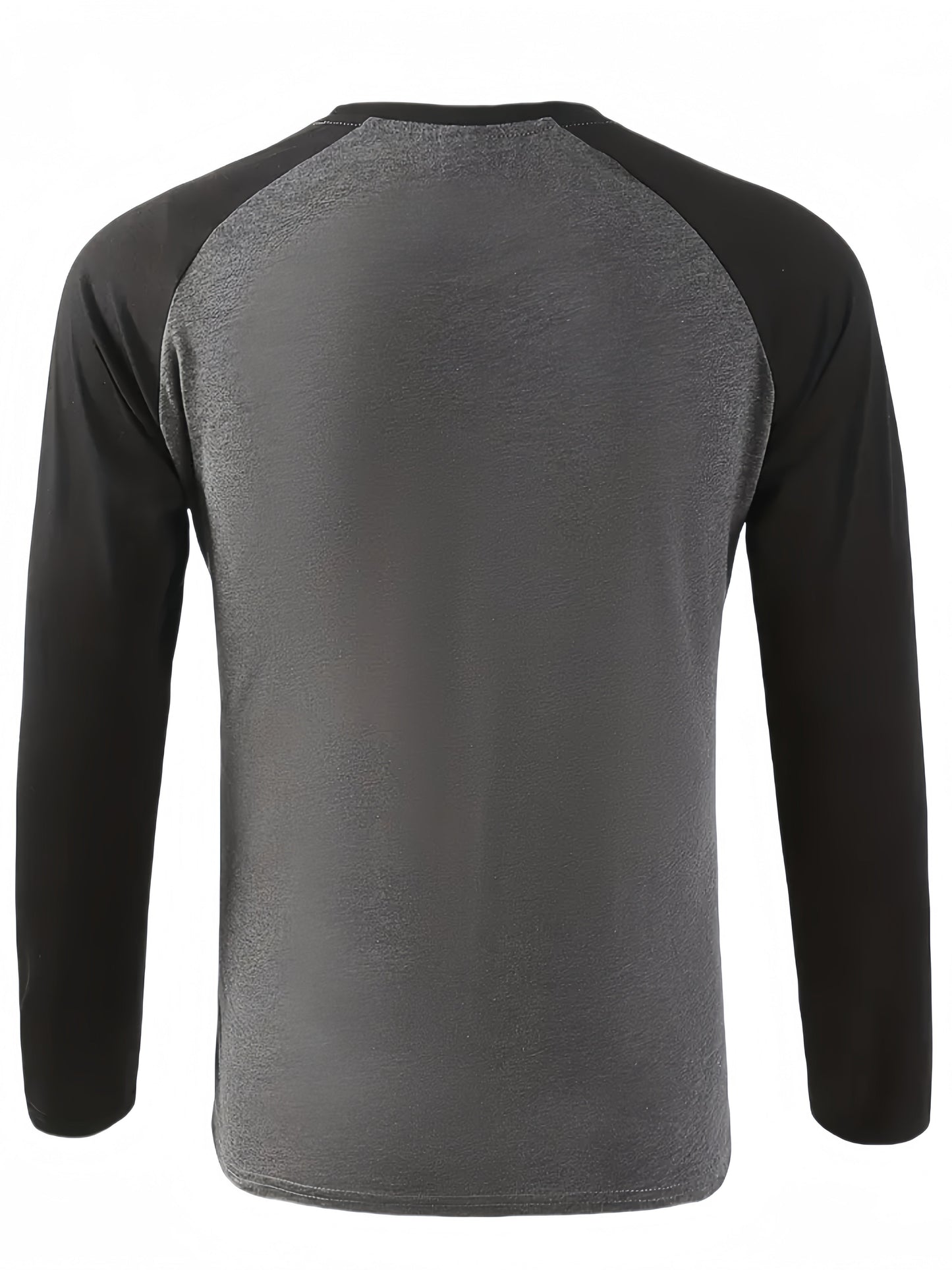 Langærmet raglan-T-shirt til mænd i to farver