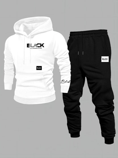 Chándal unisex con sudadera con capucha y pantalón de chándal, varios colores