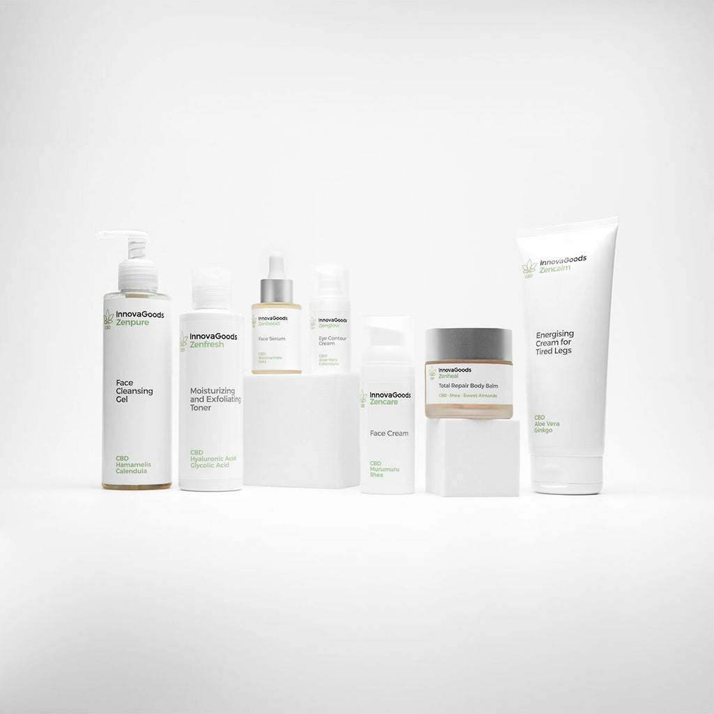 Gezichtsreinigingsgel met CBD, 200 ml, vegan, voor gevoelige huid