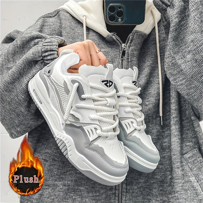 Chunky Sneaker Winter Schuhe Plüsch Futter
