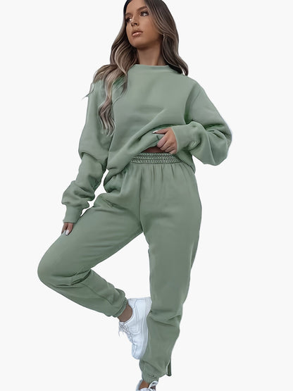 Dames loungewear set – Comfortabel vrijetijdspak voor thuis en dagelijks gebruik