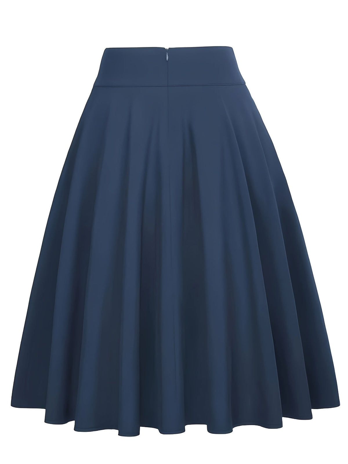 Damen Skaterrock mit Schleife und Taschen – Eleganter Freizeit- und Alltagsrock