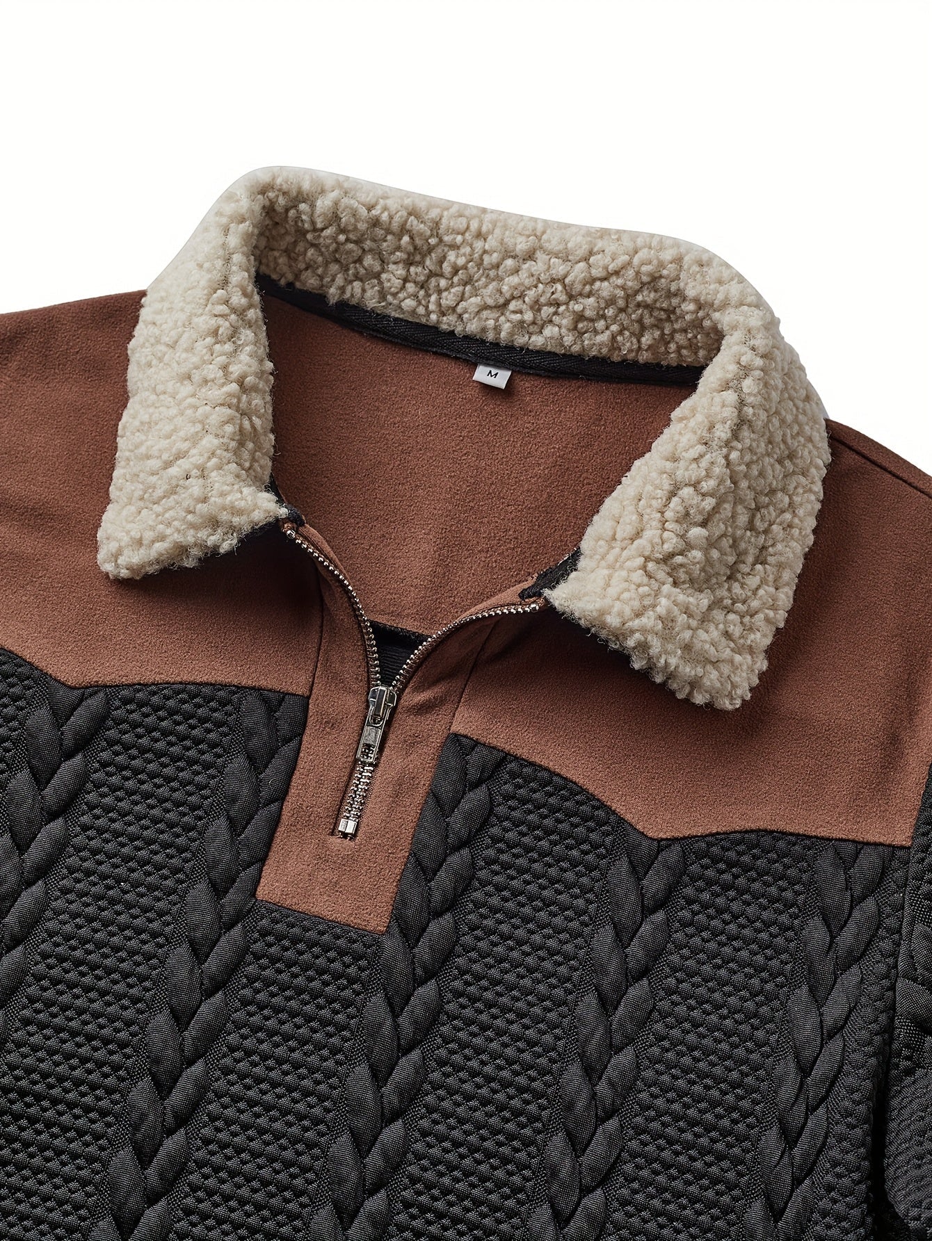 Jerséi de punto para hombre con cuello de cremallera de moda y encanto retro – Perfecto para tiempo libre y uso diario con estilo