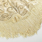 Sjaal in Gatsby-stijl met strass en parelkettingen